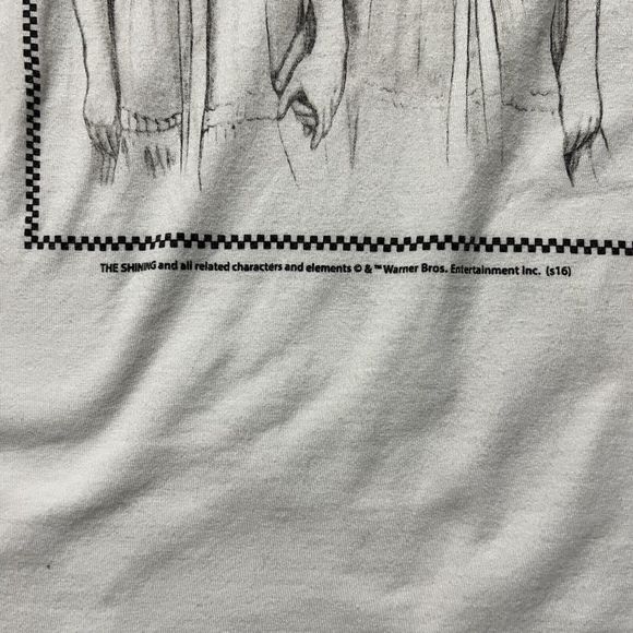 Vans The Shining Horror House of Terror Twins White T Shirt Adult M Long Sleeve - Picture 6 of 10